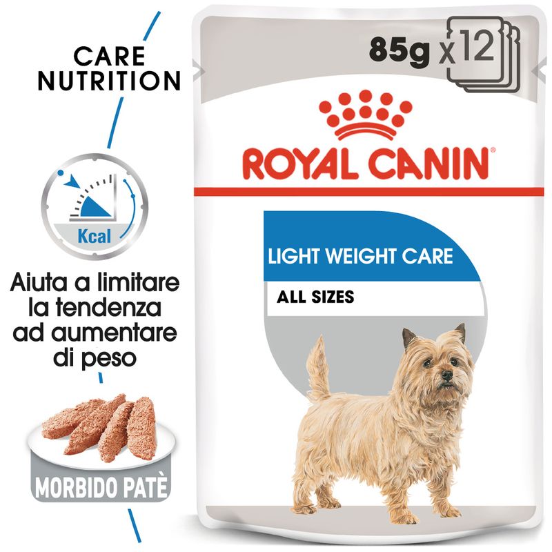 12x85g Royal Canin Light Weight Care - Cibo Umido per Cani 12x85g Royal Canin Light Weight Care - Cibo Umido per Cani